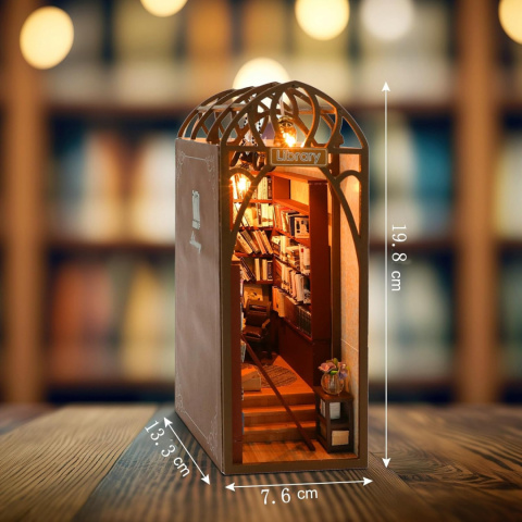 BOOK NOOK DIY - VINTAGE LIBRARY BOOK NOOK DIY - VINTAGE LIBRARY