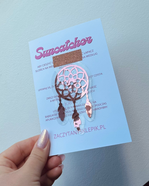Mini Suncatcher łapacz snów. Łapacz słońca Mini Suncatcher łapacz snów. Łapacz słońca