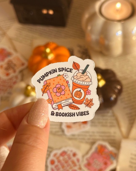 Naklejka - Pumpkin spice