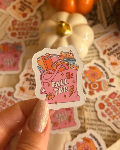 Naklejka - fall TBR Naklejka - fall TBR