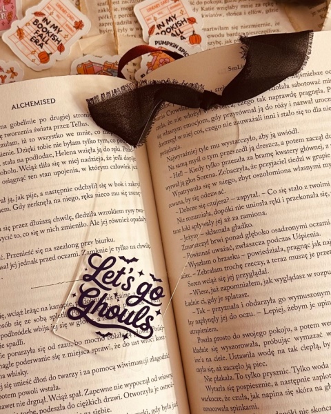 Zakładka - let's go ghouls - fiolet Zakładka - let's go ghouls - fiolet